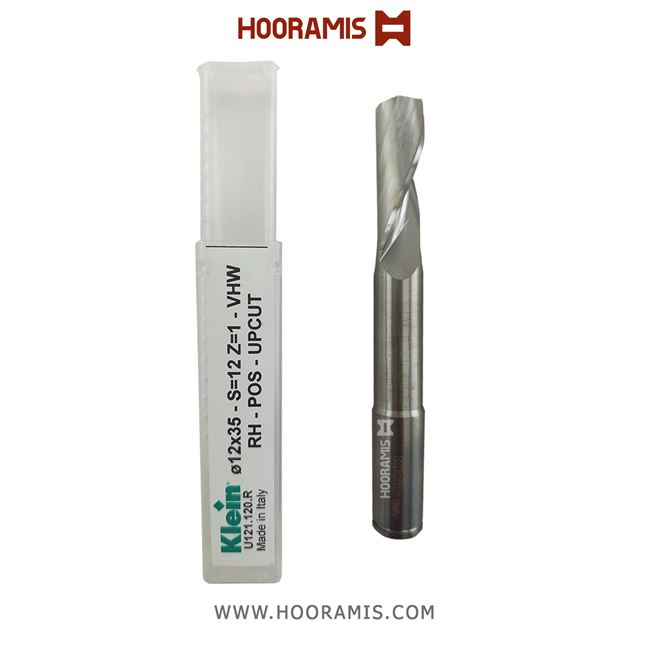 مته عمومی تک کاناله الماسه 12*100*70*35*12 از جنس Solid Carbide برند Klein ایتالیا