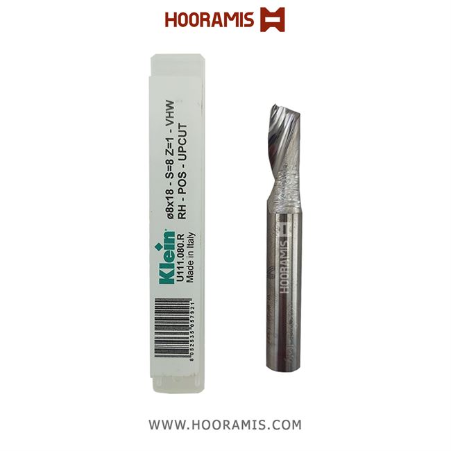 مته عمومی تک کاناله الماسه 8*60*18*8 از جنس Solid Carbide برند Klein ایتالیا